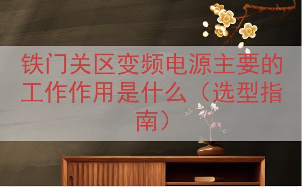 铁门关区变频电源主要的工作作用是什么（选型指南）