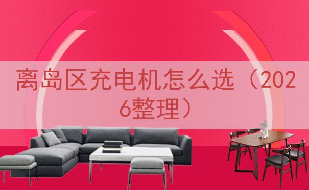 离岛区充电机怎么选（2026整理）