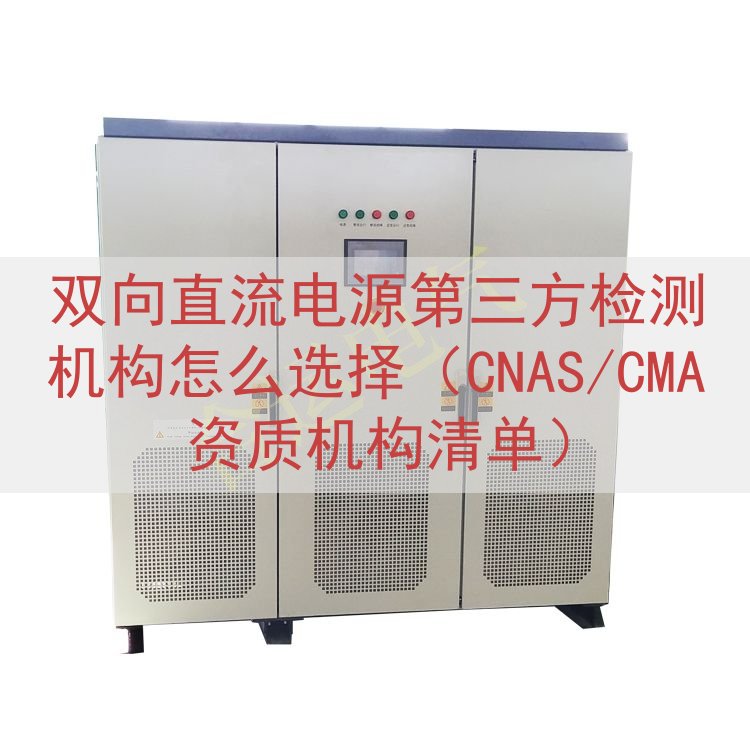 双向直流电源第三方检测机构怎么选择（CNAS/CMA资质机构清单）